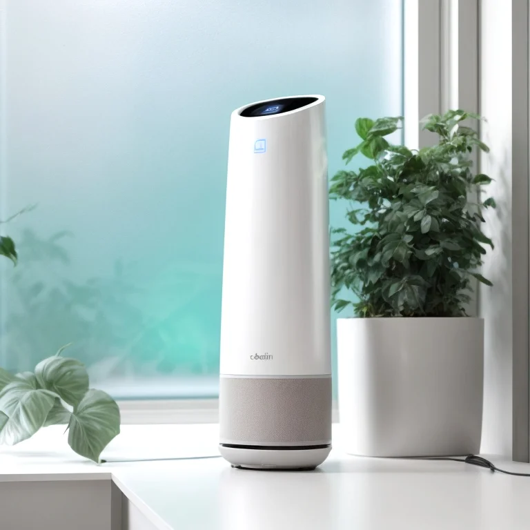 AirsOne KI-Lüftungseinheit im modernen Büro